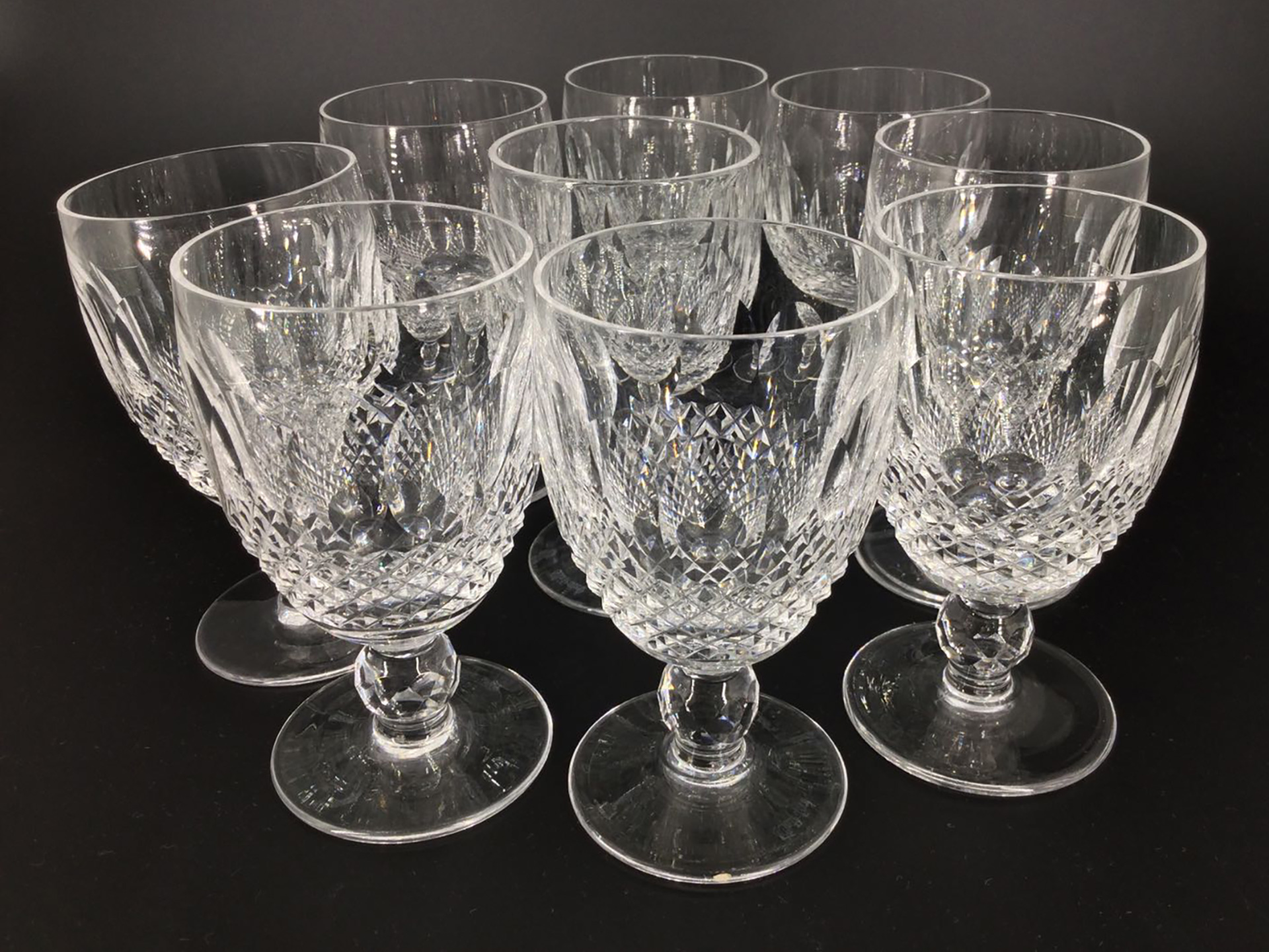 the-history-heritage-and-timeless-heirlooms-of-harry-p-archinal-16-waterford-crystal-sherry-glasses